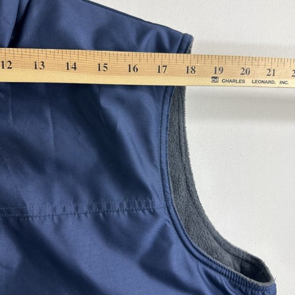 Vintage Chaps Vest Full Zip Fleece Lined Zip Pockets Sleeveless Golf Men Size XL - Picture 6 of 9